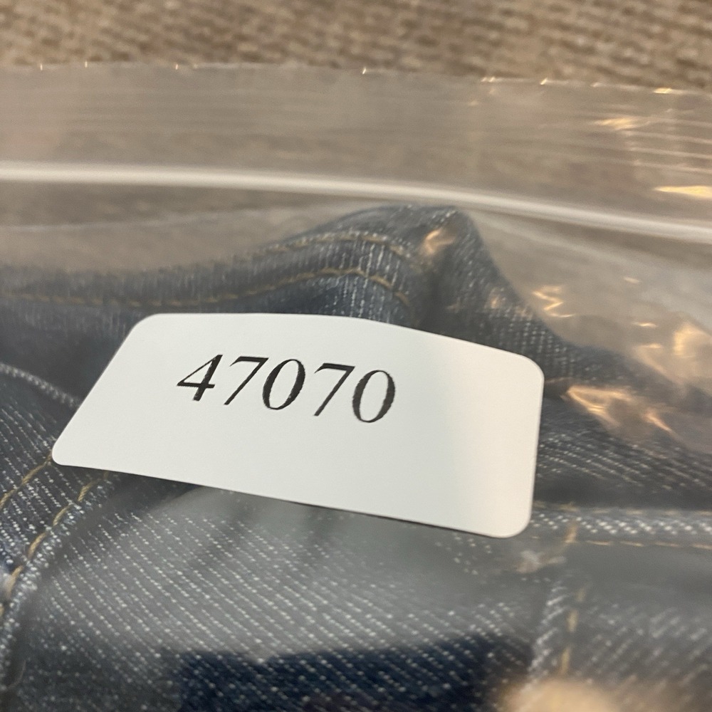Vintage Genes Jeans Mens 34 Fits 35x32 Blue Lived In Denim Slim Fit Preppy - Picture 12 of 12